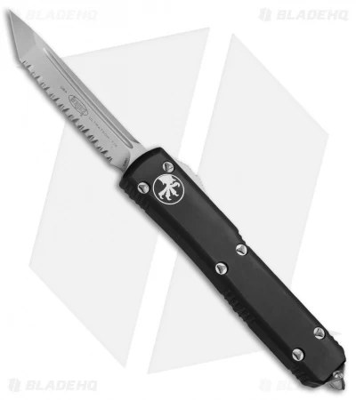Microtech Ultratech T/E OTF Automatic Knife CC (3.4" Bead Blast Full Serr) 1 Microtech Ultratech T/E OTF Automatic Knife CC (3.4" Bead Blast Full Serr)