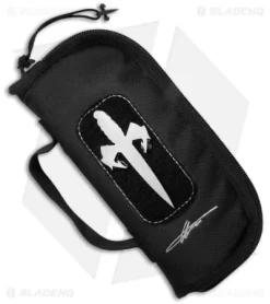 Marfione Custom DOC Killswitch Automatic Knife Titanium (3.75" Stonewash) -Knife Shop Microtech anax rain drop damascus titanium handle sheath