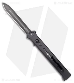 Paragon Estiletto Dagger OTF Automatic Knife Black Bolt (5.5" Black)