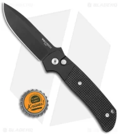 Pro-Tech Terzuola ATCF Automatic Knife Textured Black G-10 (3.5" DLC MagnaCut) 7 Pro-Tech Terzuola ATCF Automatic Knife Textured Black G-10 (3.5" DLC MagnaCut) -Knife Shop Pro Tech Terzuola ATCF Auto Textured Black G 10 DLC MagnaCut BHQ 147077 jr bottlecap