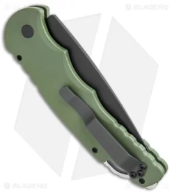 Protech TR-4.3 Green Tactical Response 4 Automatic Knife (4" Black D2) 7 Protech TR-4.3 Green Tactical Response 4 Automatic Knife (4" Black D2) -Knife Shop Protech TR 4.3 Green Tactical Response 4 Black BHQ 13730 jr side