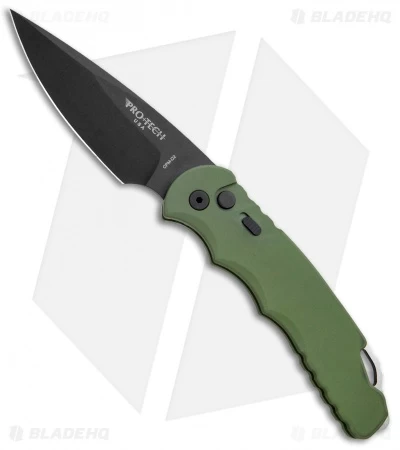 Protech TR-4.3 Green Tactical Response 4 Automatic Knife (4" Black D2) 1 Protech TR-4.3 Green Tactical Response 4 Automatic Knife (4" Black D2)