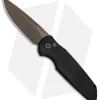 Pro-Tech TR-3.49 Tactical Response Automatic Knife Black (3.4" FDE Brown)