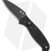 Spyderco Autonomy 2 Automatic Knife Black G-10 (3.5" Black LC200N) C165GPBBK2