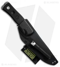 TOPS Knives BOB Fieldcraft Knife Black G-10 (4.625" Gray) -Knife Shop TOPS BOB Fieldcraft Black TPBROS154BLK10 BHQ 49719 jr sheath