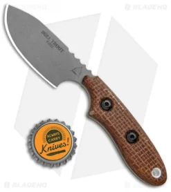 TOPS Knives Bull Trout Fixed Blade Knife Burlap Micarta (2.75" Tumbled) BLTT-01 8 TOPS Knives Bull Trout Fixed Blade Knife Burlap Micarta (2.75" Tumbled) BLTT-01 -Knife Shop TOPS Bull Trout Burlap Micarta Tumbled BLTT 01 BHQ 99569 jr bottlecap