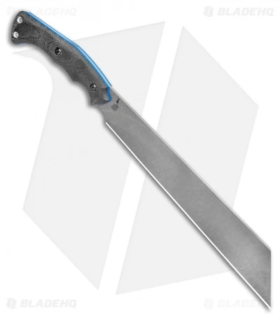 TOPS Knives Storm Vector Fixed Blade Knife Black Micarta (12.5" Gray) 2 TOPS Knives Storm Vector Fixed Blade Knife Black Micarta (12.5" Gray) - Image 2