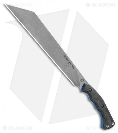 TOPS Knives Storm Vector Fixed Blade Knife Black Micarta (12.5" Gray) 1 TOPS Knives Storm Vector Fixed Blade Knife Black Micarta (12.5" Gray)