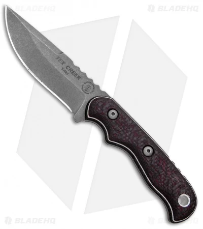 TOPS Knives Tex Creek Hunter 20th Anniversary Knife Fixed Blade (4.25" SW) 1 TOPS Knives Tex Creek Hunter 20th Anniversary Knife Fixed Blade (4.25" SW)