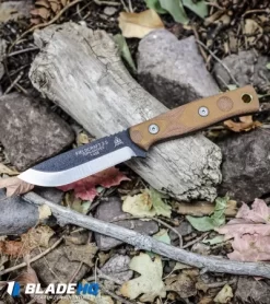 TOPS Knives Mini BOB Brothers Of Bushcraft Fieldcraft Knife Mic (3.7" Black) 9 TOPS Knives Mini BOB Brothers Of Bushcraft Fieldcraft Knife Mic (3.7" Black) -Knife Shop TOPS Mini BOB Brothers of Bushcraft Fieldcraft Knife Micarta Black BHQ 98922 kp woods web