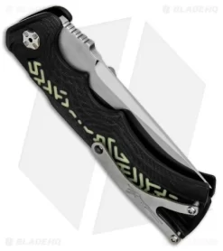 Brian Tighe Custom Tighe Fighter Drop Point Automatic Glow Pattern (3.9" Polish) 6 Brian Tighe Custom Tighe Fighter Drop Point Automatic Glow Pattern (3.9" Polish) -Knife Shop Tighe Fighter DP Glow BHQ 49242 jr side