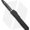 Microtech Ultratech II OTF Knife D/E Step Side Black Aluminum (3.4" Black)