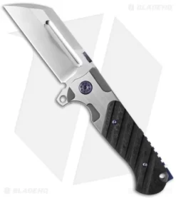 Andre De Villiers Custom Butcher V2 Flipper Carbon Fiber (3.75" Satin) AdV