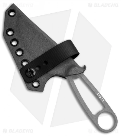 Armatus Carry ESEE Izula Architect Sheath Gunmetal Gray Kydex 2 Armatus Carry ESEE Izula Architect Sheath Gunmetal Gray Kydex - Image 2