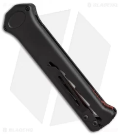 Paragon Para X OTF Torch Automatic Knife Black Bolt (3.5" Red) -Knife Shop asheville steel para x bolt s b s red BHQ 38028 er side