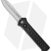 Paragon PARA-XD Black OTF Automatic Knife (3.5" Nickel Serr) 2X