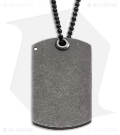 Boker Plus Kubasek KTK Dog Tag Knife Titanium (1.75" Satin) 5 Boker Plus Kubasek KTK Dog Tag Knife Titanium (1.75" Satin) -Knife Shop boker 01BO210 dl back