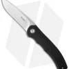 Boker Plus AÂ² Liner Lock Knife Black G-10 (3.62" Satin) 01BO350