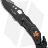 Boker Magnum Mini FD Rescue Folding Knife (2.375" Black) 01RY409