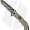 Boker Magnum Shades Of Gray Liner Lock Knife Tan G-10 (3.75" Serr) 01SC648N