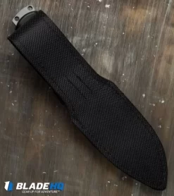 Boker Plus Outdoorsman Fixed Blade Knife (3.75" Gray Ti) 02BO004 7 Boker Plus Outdoorsman Fixed Blade Knife (3.75" Gray Ti) 02BO004 -Knife Shop boker plus 02bo004 cm sheath back