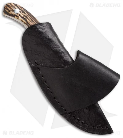 Boker Plus Cowboy Crossdraw Fixed Blade Knife Stag (2.875" Polish) 02BO515 2 Boker Plus Cowboy Crossdraw Fixed Blade Knife Stag (2.875" Polish) 02BO515 - Image 2