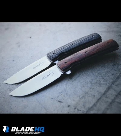 Boker Plus Brad Zinker FR Titanium Liner Lock Knife Carbon Fiber (2.8" Satin) 4 Boker Plus Brad Zinker FR Titanium Liner Lock Knife Carbon Fiber (2.8" Satin) - Image 4