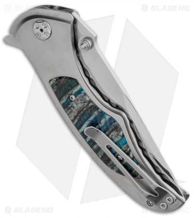 Brian Tighe Custom Tighe Coon Knife Mammoth Tooth Folder (3.75" Polished) 2 Brian Tighe Custom Tighe Coon Knife Mammoth Tooth Folder (3.75" Polished) - Image 2