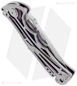 Brian Tighe Custom Tighenee Nirk Purple Knife (3.25" Satin) 5 Brian Tighe Custom Tighenee Nirk Purple Knife (3.25" Satin) -Knife Shop brian tighe nirk tighe 3 25 purple satin folder side