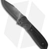 Burr Oak Knives Scout Knife Damascus/Carbon Fiber (3.5" San Mai)