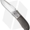 Chuck Gedraitis Snubnose Folder Knife W/ LSCF Carbon Fiber (3" Satin Plain)