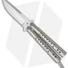Chuck Gedraitis Knives Balisong #54 Titanium Butterfly Knife (3.3" Satin)