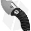 Curtiss Custom Knives Nano Linerlock Folder Knife W/ Black G10 (2" Stonewashed)
