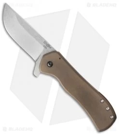 Doc Shiffer Field Grade Recon Knife Bronze Backspacer (3.5" Stonewash)