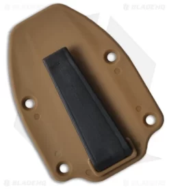 ESEE Knives ESEE-3S Knife Coyote Brown Sheath (3.88" Black Serr) 6 ESEE Knives ESEE-3S Knife Coyote Brown Sheath (3.88" Black Serr) -Knife Shop esee 3pm clip