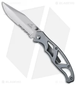Gerber Paraframe I Frame Lock Knife (3" Bead Blast Serr) 48443