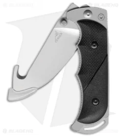 Gerber Freeman Guide Folding Knife W/ Gut Hook (3.6" Bead Blast Plain) -Knife Shop gerber free guide folder gut hook fine 31 000592 open