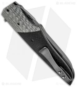 Knife Shop -Knife Shop jason clark custom hybrid duplex grind twill cf stonewash side