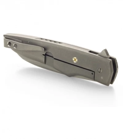 Jason Clark Custom Wharncliffe Hybrid Flipper C-Tek Matrix Knife (3.5" Plain) 2 Jason Clark Custom Wharncliffe Hybrid Flipper C-Tek Matrix Knife (3.5" Plain) - Image 2