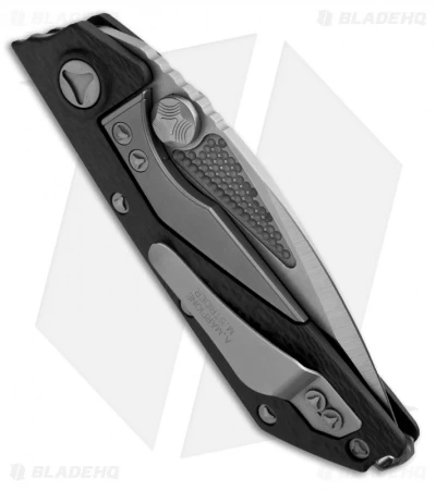 Marfione/Strider Custom DOC D/A Automatic Knife Carbon Fiber (3.75" Serr) 2 Marfione/Strider Custom DOC D/A Automatic Knife Carbon Fiber (3.75" Serr) - Image 2