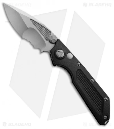Marfione/Strider Custom DOC D/A Automatic Knife Carbon Fiber (3.75" Serr) 1 Marfione/Strider Custom DOC D/A Automatic Knife Carbon Fiber (3.75" Serr)