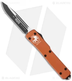 Microtech UTX-70 S/E OTF Automatic Knife Orange (2.4" Black) 148-1OR