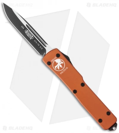 Microtech UTX-70 S/E OTF Automatic Knife Orange (2.4" Black) 148-1OR 1 Microtech UTX-70 S/E OTF Automatic Knife Orange (2.4" Black) 148-1OR