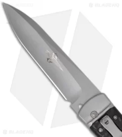 Marfione Custom OSS Cobra Lever Lock Knife Carbon Fiber (Bead Blast/Spear Point) -Knife Shop microtech cobra spear point prototype blade