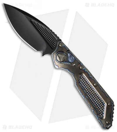 Marfione Custom DOC Killswitch Automatic Knife Flame Ti (3.75" DLC Satin) VAR. 4 1 Marfione Custom DOC Killswitch Automatic Knife Flame Ti (3.75" DLC Satin) VAR. 4