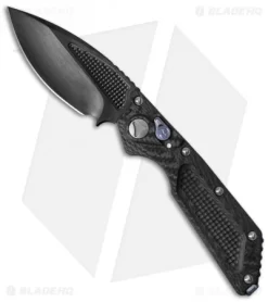 Marfione Custom DOC Killswitch Automatic Knife Carbon Fiber (3.75" DLC Tri-Tone)