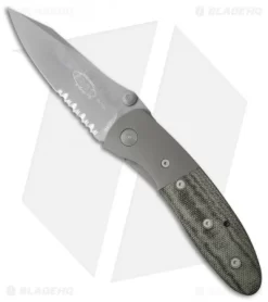 Microtech Lightfoot Compact Combat LCC D/A Automatic Knife (Bead Blast) 11/2000