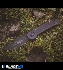 Microtech LUDT Tactical Automatic Knife (3.4" Black) 135-1T -Knife Shop microtech ludt tactical 135 1T BHQ 4422 dl 2