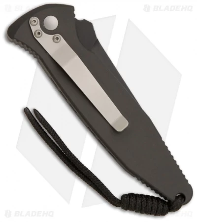 Microtech Mini Socom Tanto Automatic Knife (3.25" Black Plain) 3/99 2 Microtech Mini Socom Tanto Automatic Knife (3.25" Black Plain) 3/99 - Image 2