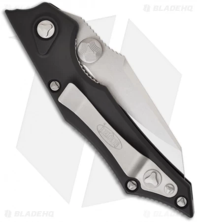 Microtech Select Fire Dual Action Automatic Knife (3.5" Stonewash Plain) 128-10 2 Microtech Select Fire Dual Action Automatic Knife (3.5" Stonewash Plain) 128-10 - Image 2